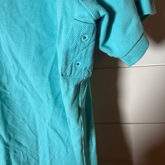 Polo Ralph Lauren Country Riders & Jockey Club Big Pony Polo Shirt Aqua Sz XXL - Picture 6 of 9